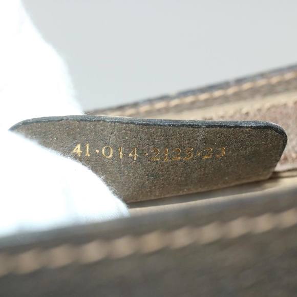 GUCCI GG Supreme Web Sherry Line Clutch Bag Beige Red 41 014 2125 23 Auth yk9483 - Picture 12 of 16